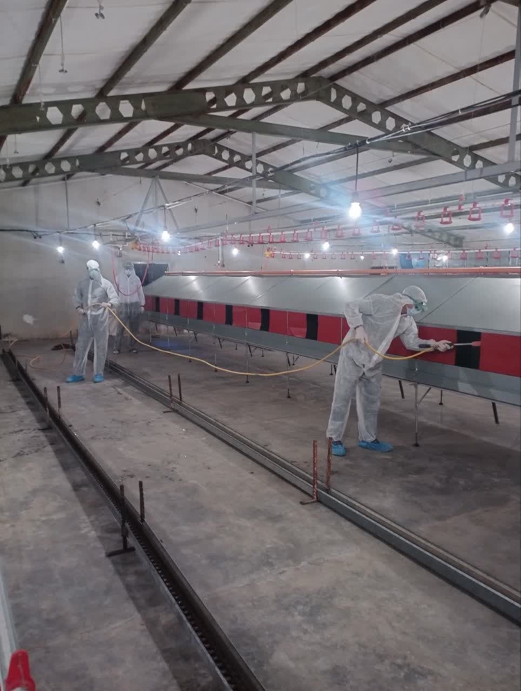 مانور شبیه سازی مقابله با بیماری های تنفسی پرندگان در شهرستان هریس 